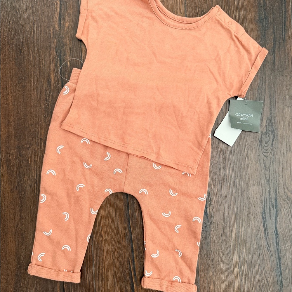 NEW 3-6m Grayson Mini Matching Set
